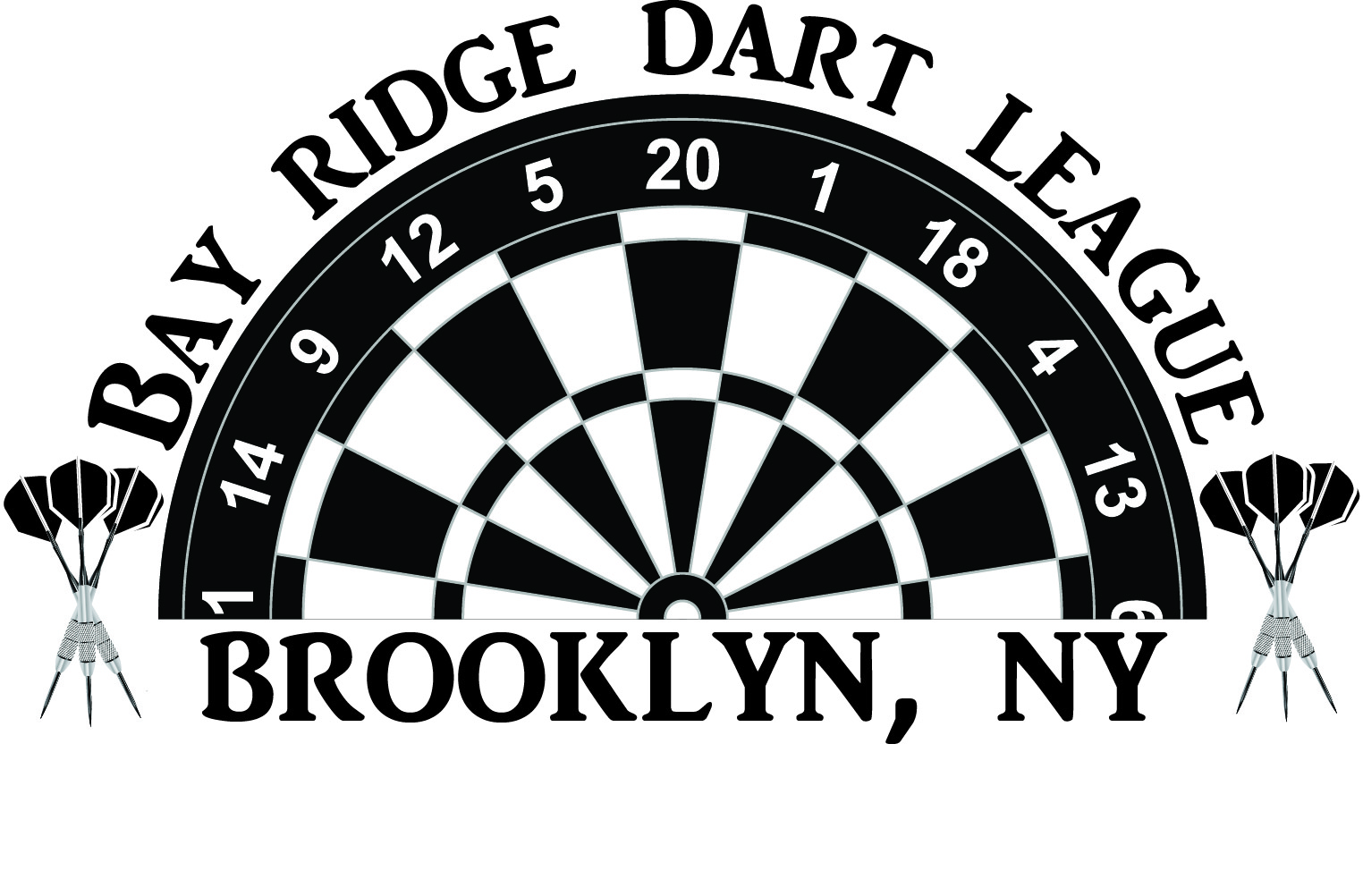 Bay Ridge Dart League logo